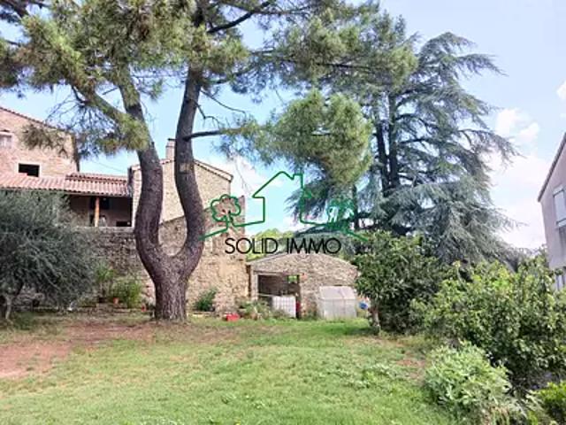 Saint Etienne de Fontbellon 07200 Achat / Vente maison 14 pièces t14 jardin terrasse