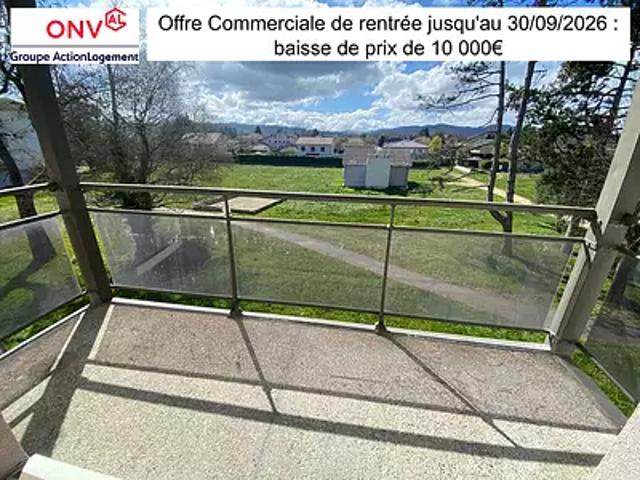Saint Etienne de Saint Geoirs 38590 Achat / Vente appartement 5 pièces t5 cave parking