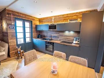 Saint Etienne de Tinée 06660 Achat / Vente appartement 4 pièces t4 au dernier étage terrasse