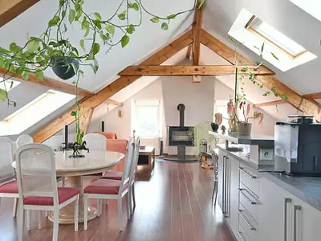 Saint Etienne lès Remiremont 88200 Achat / Vente appartement 5 pièces t5 au dernier étage cave