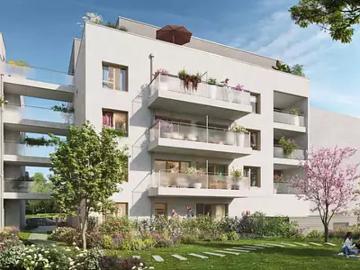 Saint Fons 69190 Programme neuf appartement neuf à vendre t2 BBC Pinel