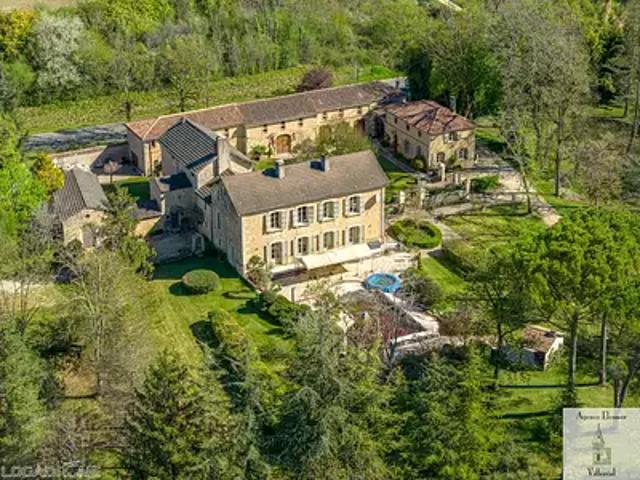 Saint Front sur Lémance 47500 Achat / Vente maison 23 pièces t23 piscine terrasse