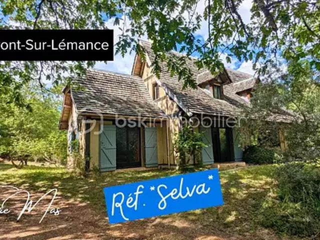 Saint Front sur Lémance 47500 Achat / Vente maison 6 pièces t6 terrasse cave