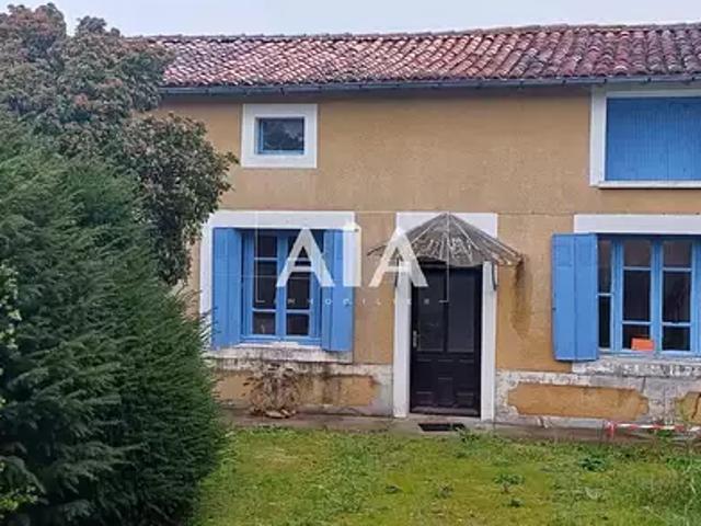 Saint Fraigne 16140 Achat / Vente maison 3 pièces t3