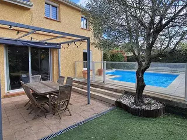 Saint Geniès Bellevue 31180 Achat / Vente maison 7 pièces t7 piscine parking