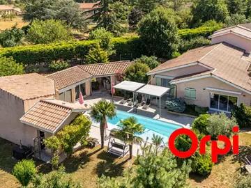 Saint Genis Laval 69230 Achat / Vente maison 9 pièces t9 piscine terrasse