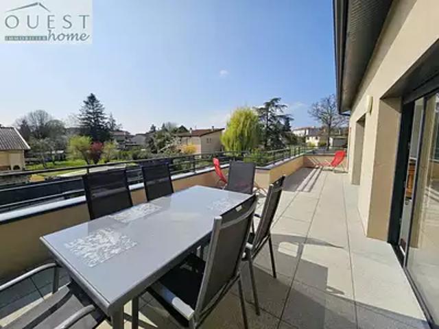 Saint Genis les Ollières 69290 Achat / Vente appartement 4 pièces t4 au dernier étage