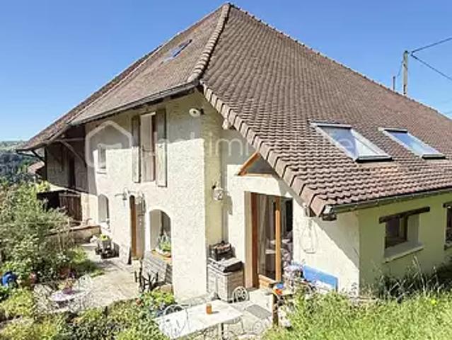 Saint Geoire en Valdaine 38620 Achat / Vente maison 5 pièces t5 terrasse cave