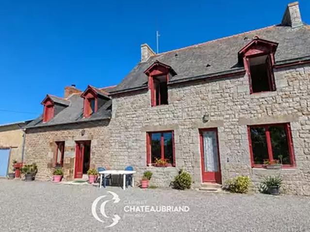 Saint Georges de Gréhaigne 35610 Achat / Vente maison 7 pièces t7 au dernier étage jardin