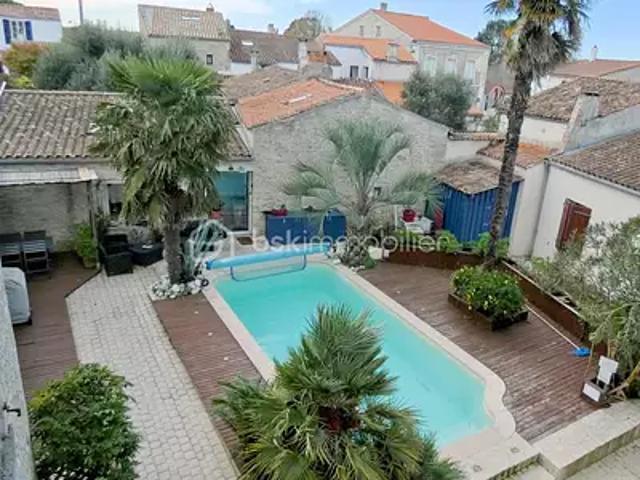 Saint Georges d'Oléron 17190 Achat / Vente appartement 3 pièces t3 au dernier étage piscine