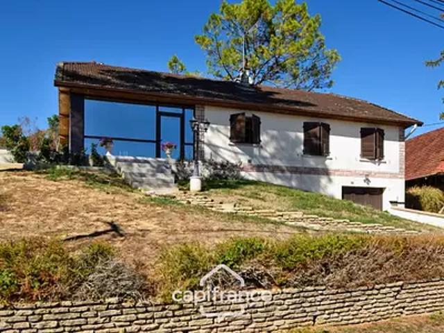 Saint Germain du Bois 71330 Achat / Vente maison 4 pièces t4 jardin terrasse
