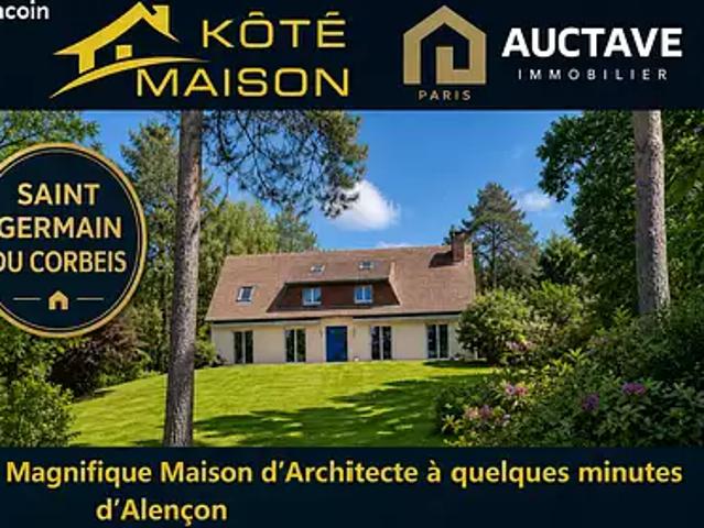 Saint Germain du Corbéis 61000 Achat / Vente maison 8 pièces t8 au dernier étage