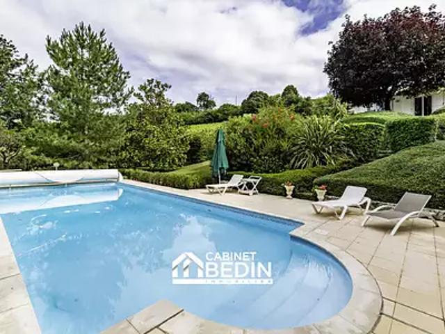 Saint Germain de la Rivière 33240 Achat / Vente maison 6 pièces t6 piscine