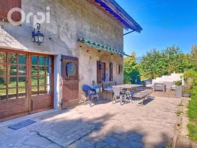 Saint Germain sur Rhône 74910 Achat / Vente maison 6 pièces t6 jardin terrasse