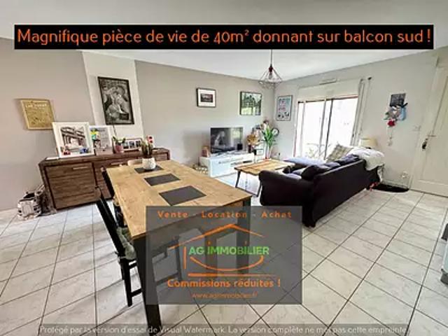 Saint Gilles 35590 Achat / Vente appartement 3 pièces t3 parking