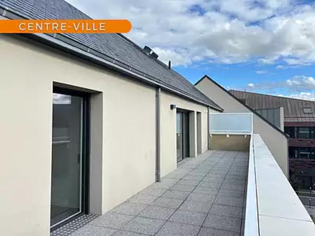 Saint Gilles 35590 Achat / Vente appartement 5 pièces t5 au dernier étage