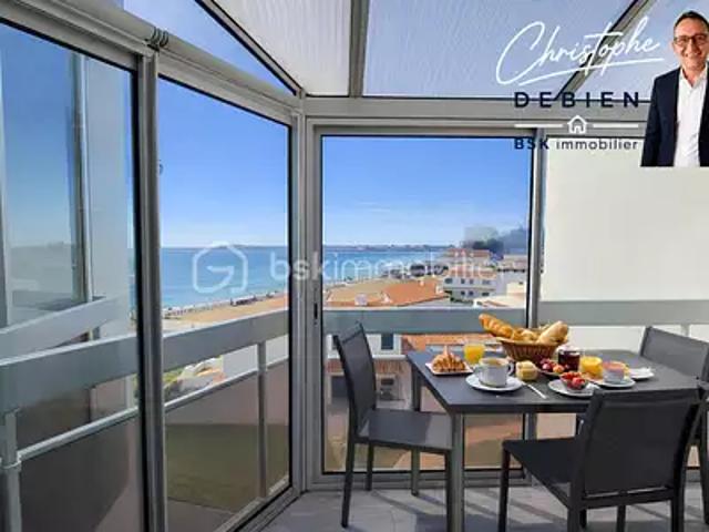 Saint Gilles Croix de Vie 85800 Achat / Vente appartement 3 pièces t3 au dernier étage cave