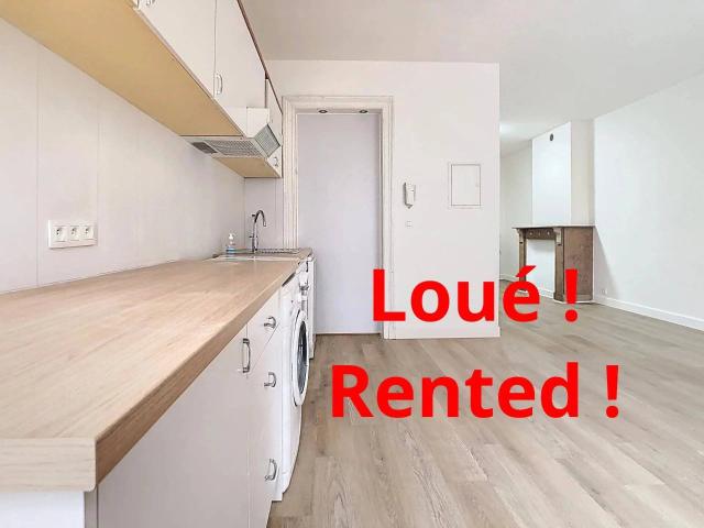 Saint Gilles, bright 1 bedroom apartment with balcony
