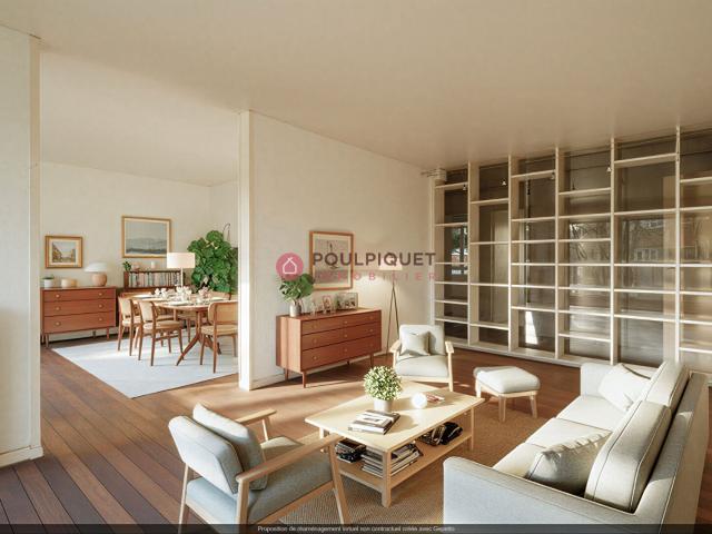 SAINT HERBLAIN Appartement type 6 de 113 m² Cadre agréable et vert | Poulpiquet Immobilier