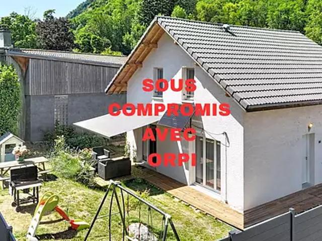 Saint Jeoire 74490 Achat / Vente maison 4 pièces t4 jardin terrasse