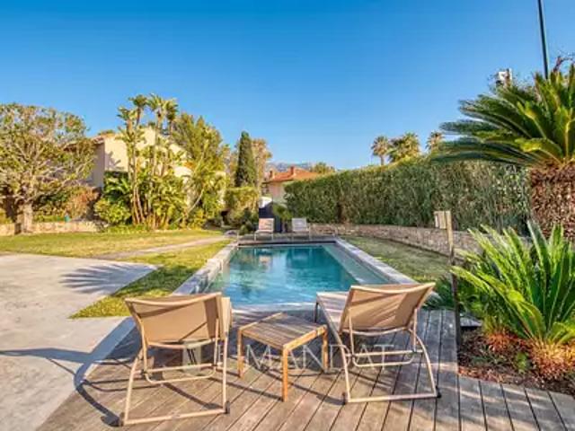 Saint Jean Cap Ferrat 06230 Location maison 6 pièces t6 piscine