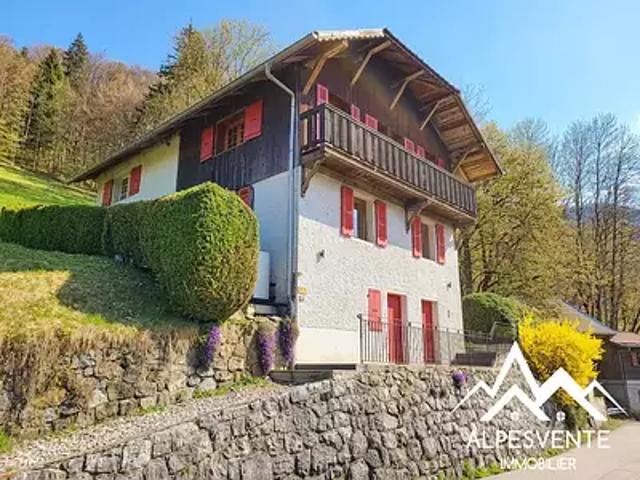 Saint Jean d'Aulps 74430 Achat / Vente maison 9 pièces t9 terrasse