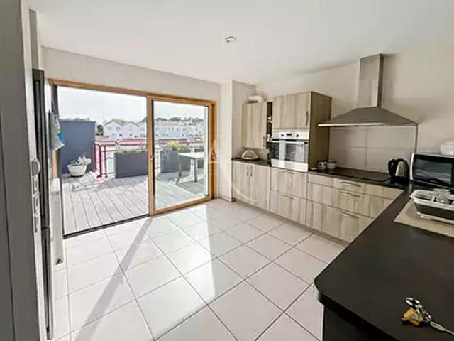 Saint Jean de Monts 85160 Achat / Vente appartement 4 pièces t4 au dernier étage