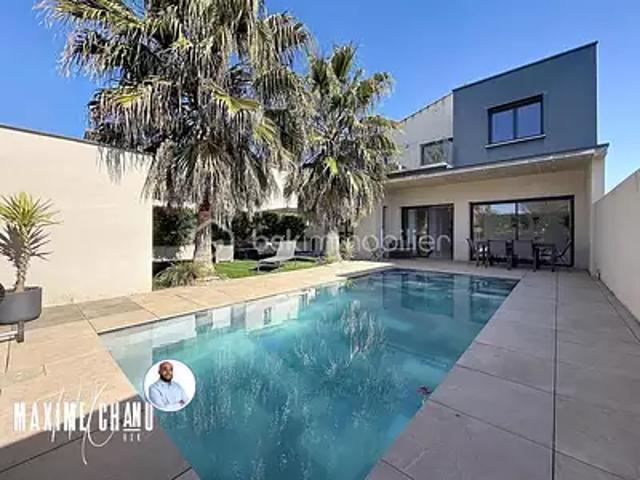 Saint Jean de Védas 34430 Achat / Vente maison 6 pièces t6 piscine terrasse