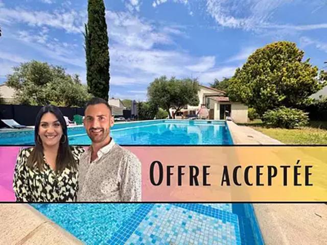Saint Jean de Védas 34430 Achat / Vente maison 7 pièces t7 piscine jardin