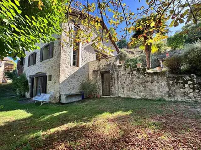 Saint Jean en Royans 26190 Achat / Vente maison 5 pièces t5 jardin terrasse
