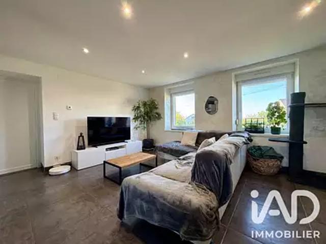 Saint Jean Kourtzerode 57370 Achat / Vente appartement 4 pièces t4 terrasse cave