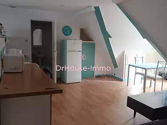 Saint Jean le Thomas 50530 Achat / Vente appartement 2 pièces t2 au dernier étage