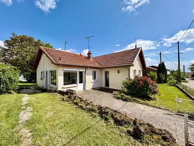 Saint Jean sur Tourbe 51600 Achat / Vente maison 4 pièces t4 jardin