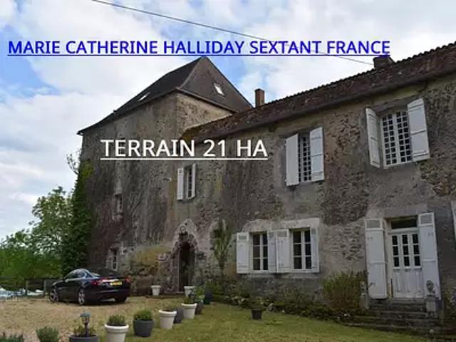 Saint Jory de Chalais 24800 Achat / Vente maison 9 pièces t9 au dernier étage piscine