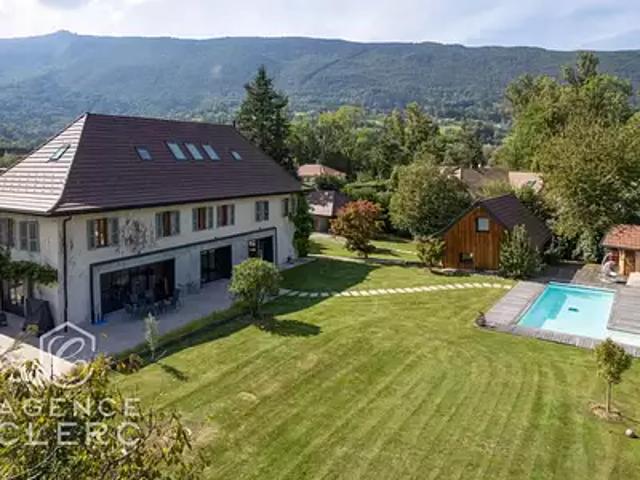 Saint Jorioz 74410 Achat / Vente maison 8 pièces t8 piscine