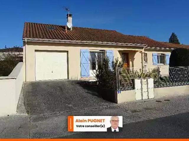 Saint Junien 87200 Achat / Vente maison 5 pièces t5 jardin terrasse