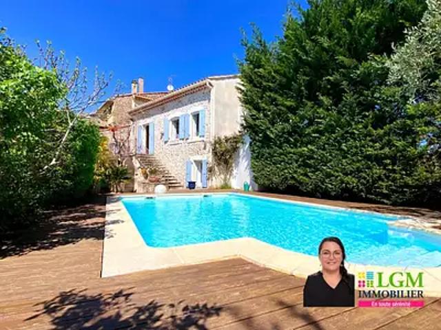 Saint Julien les Rosiers 30340 Achat / Vente maison 4 pièces t4 piscine terrasse