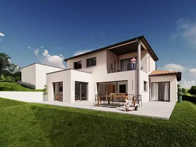Saint Julien sur Veyle 01540 Achat / Vente maison neuf 6 pièces t6