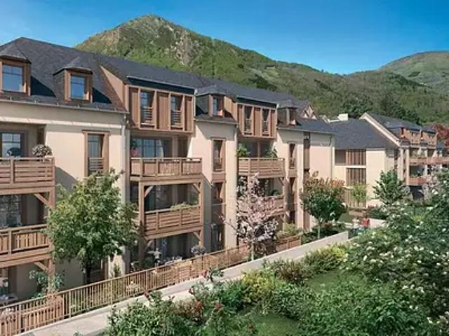 Saint Lary Soulan 65170 Achat / Vente appartement 5 pièces t5 au dernier étage terrasse