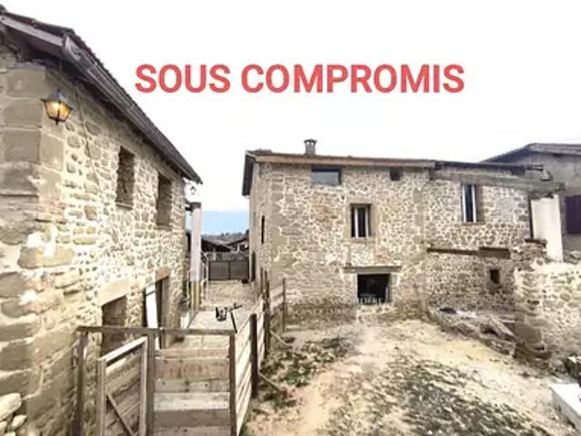 Saint Lattier 38840 Achat / Vente maison 5 pièces t5