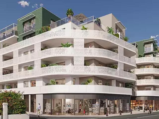 Saint Laurent du Var 06700 Programme neuf appartement neuf à vendre t2 LMNP RT 2012 NF