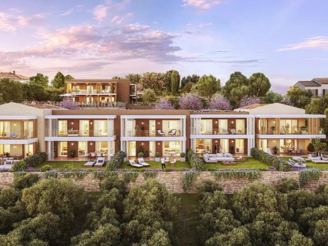 SAINT LAURENT DU VAR Région PACA vente appartement 4 pièces neuf Dernier étage Piscine