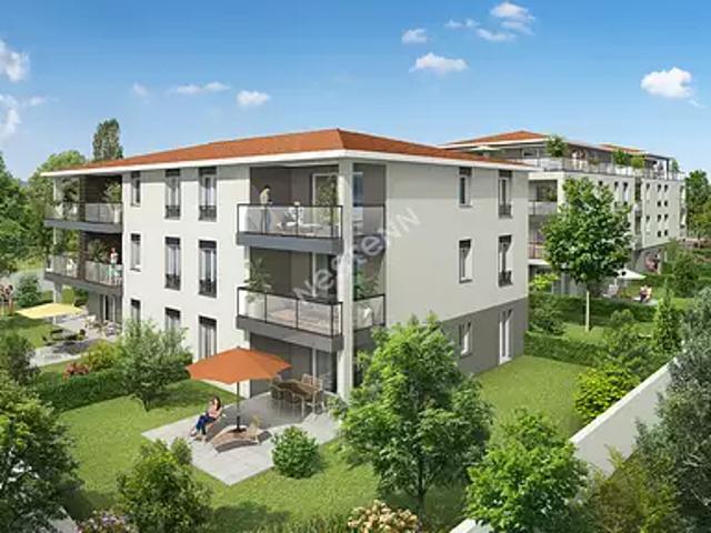 Saint Laurent de Mure 69720 Achat / Vente appartement 4 pièces t4 terrasse