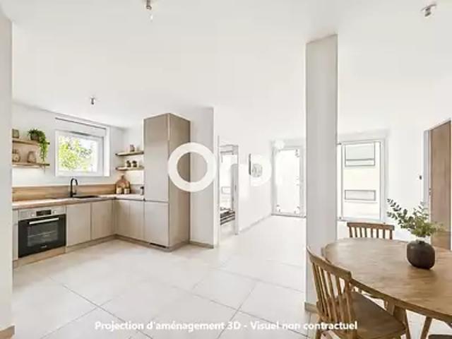 Saint Laurent de Chamousset 69930 Achat / Vente appartement 3 pièces t3 terrasse