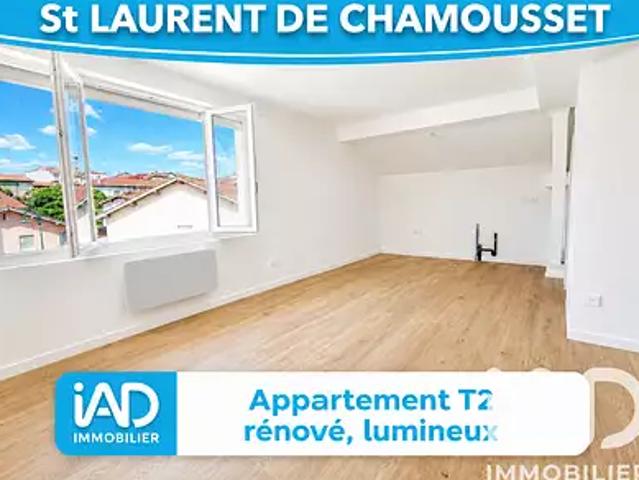 Saint Laurent de Chamousset 69930 Achat / Vente appartement 2 pièces t2