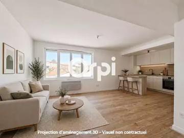 Saint Laurent de Chamousset 69930 Achat / Vente appartement 2 pièces t2 au dernier étage