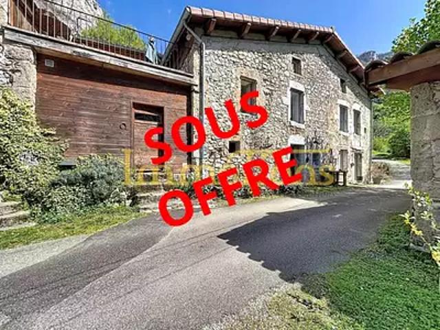 Saint Laurent en Royans 26190 Achat / Vente maison 6 pièces t6