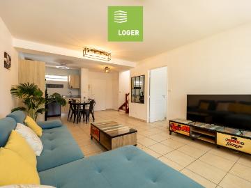 Saint Leu Centre ville T3 Meublé en duplex + toit terrasse de 35m2