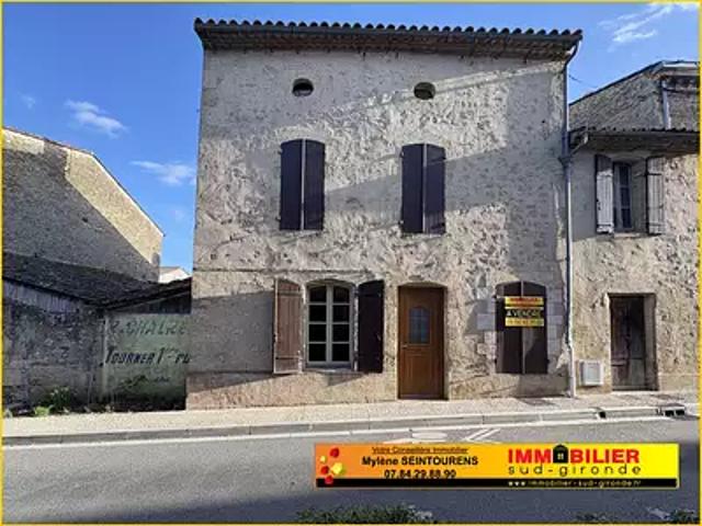 Saint Macaire 33490 Achat / Vente maison 7 pièces t7