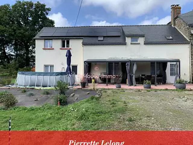 Saint Malo des Trois Fontaines 56490 Achat / Vente maison 5 pièces t5